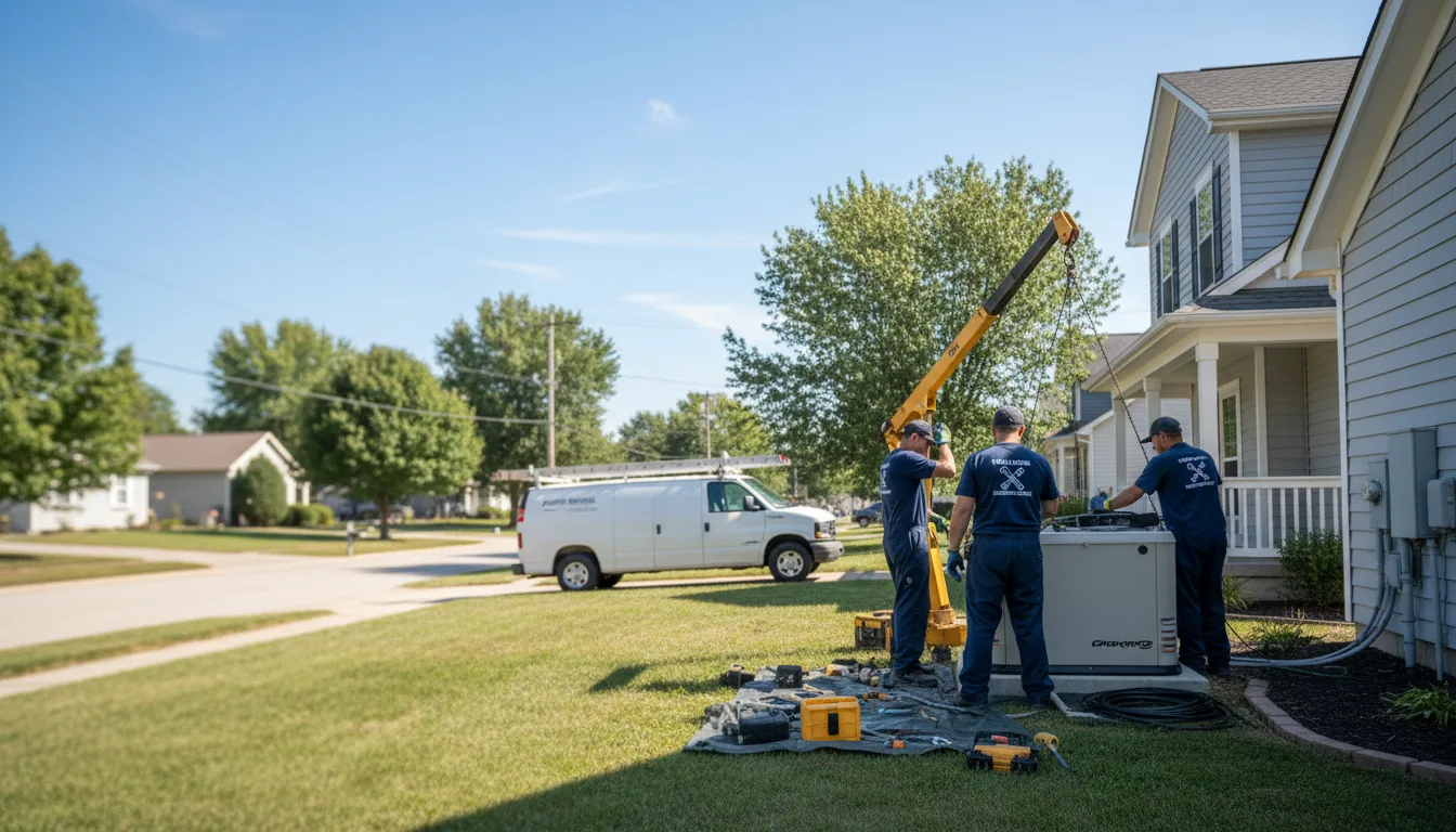 Generator Installation in Schulenburg, TX near me